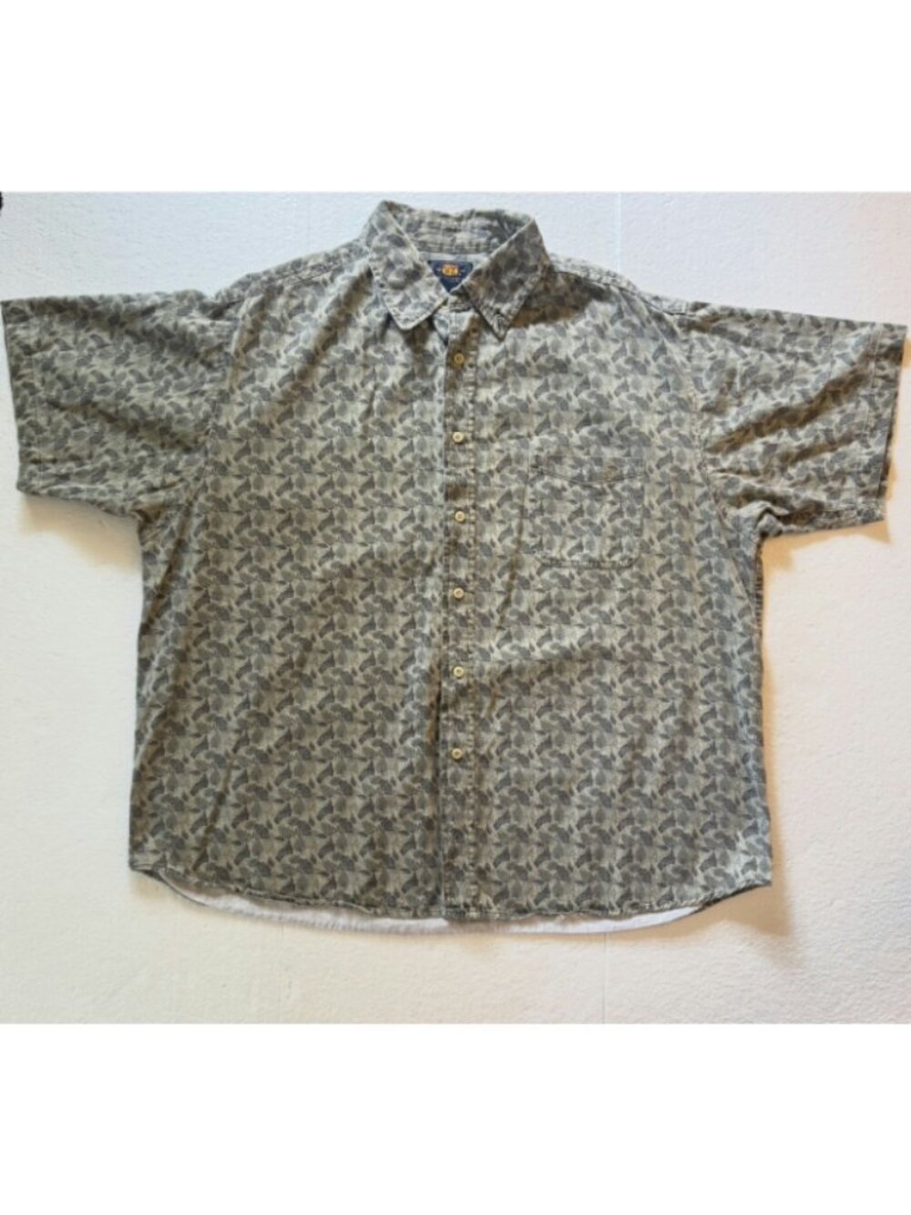 Vintage Route 66 Original Clothing Co. All-Over Print Shirt Men's XL